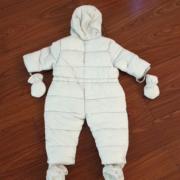 NWOT Du Pareil Au Même Baby Snowsuit w. fur lining - Picture 5 of 5